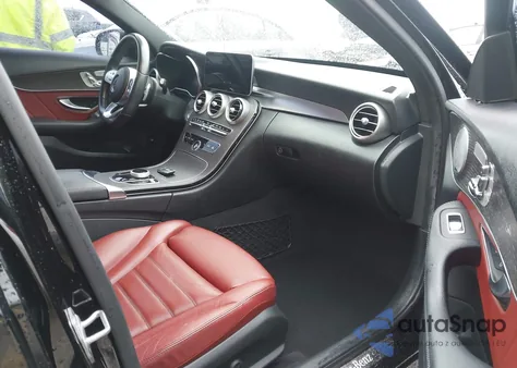 2020 Mercedes-Benz C 300 z USA, uszkodzony, nr VIN WDDWF8DB6LR534788